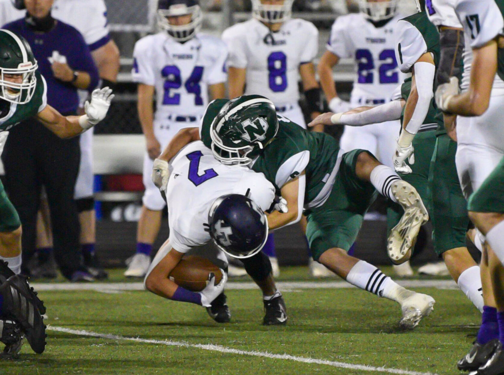 Normangee vs. Thrall football